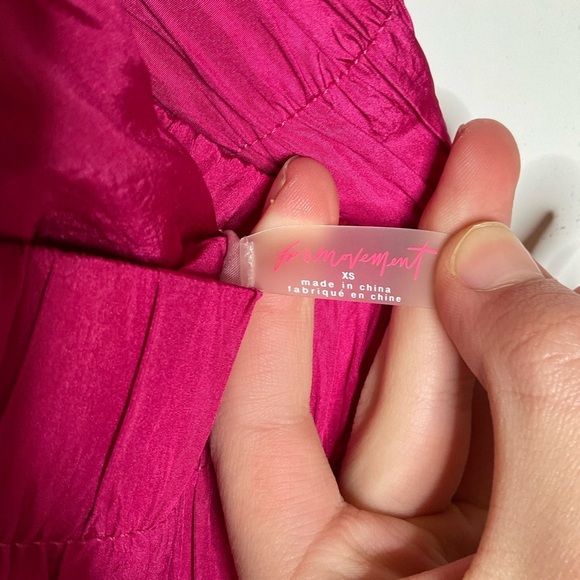 Free People Movement Hot Pink The Way Home Shorts Size Xsmall - Picture 3 of 4